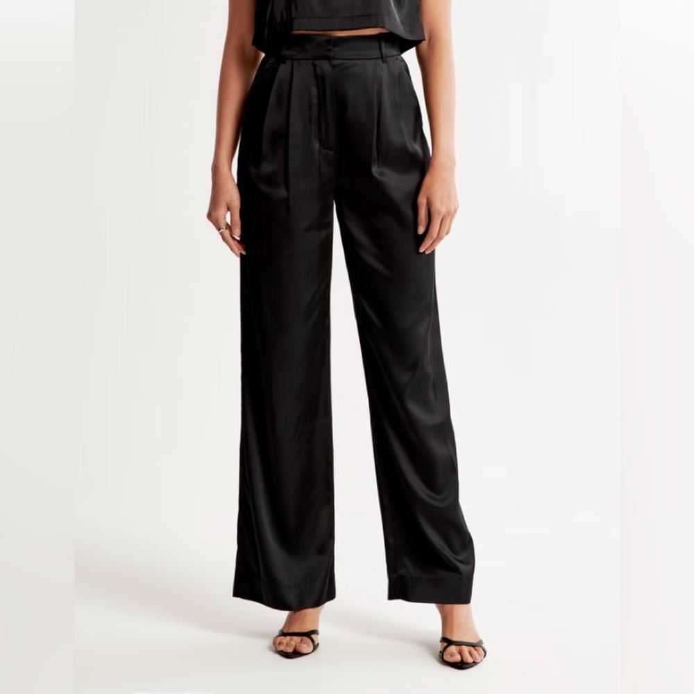 Abercrombie & Fitch Satin Wide Pants 2